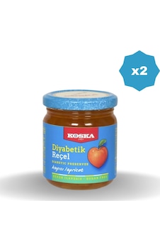 Diyabetik Kayısı Reçeli 240 Gr - 2 Adet Diyabetik Kayısı Reçeli 240 Gr - 2 Adet
