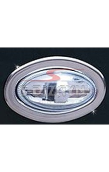 Drstuningistanbul Peugeot 206 Krom Sinyal Çerçevesi 2 Prç 1998-2014