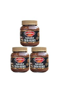 Çavuşoğlu Kakaolu Tahin Kreması 330 Gr X 3 Adet Çavuşoğlu Kakaolu Tahin Kreması 330 Gr X 3 Adet