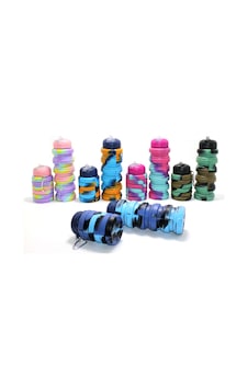 4 Adet Katlanabilir Silikon Su Şişesi Portatif 500 Ml Katlanır Matara Seyahat Water Bottle Foldable Bottle Açık 4 Adet Katlanabilir Silikon Su Şişesi Portatif 500 Ml Katlanır Matara Seyahat Water Bottle Foldable Bottle Açık
