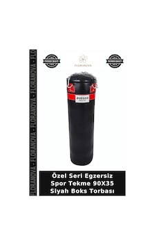 Özel Seri Egzersiz Spor Tekme 90x35 Siyah Boks Torbası Özel Seri Egzersiz Spor Tekme 90x35 Siyah Boks Torbası