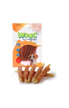 Wooc Chicken & Rawhide Stick 80 G