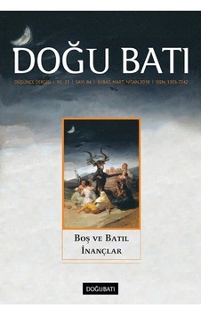 Doğu Batı Dergisi Sayı 84-boş Ve Batıl İnançlar