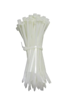Cat 150cw ,150x3.6mm 100-adet Beyaz Kablo Bağı
