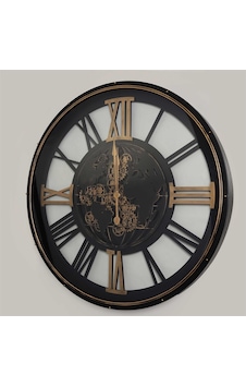 Vitale Metal Çarklı Duvar Saati 120 120 8 Cm Renkli Vitale Metal Çarklı Duvar Saati 120 120 8 Cm Renkli