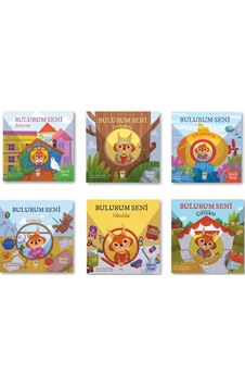 Bulurum Seni Seti 6kitap / Okyanusta + Çiftlikte + Evimde + Ormanda + Şehirde + Okulda