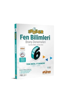 6.Sınıf Fen Bilimleri Branş Denemeleri 6.Sınıf Fen Bilimleri Branş Denemeleri
