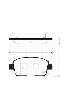 Sangsın Sp1244 Ön Fren Balata Toyota Yarıs 1.3l 2nz-fe Ncp10 Japon Üretim 99-02 / 1.0l 1szfe Scp10 Arkalar Disk Ti Pi İse 03-05 Abs Li Araçlar İçin 0446517101-0446552011-0446517140 1 Takım Sangsın Sp1244 Ön Fren Balata Toyota Yarıs 1.3l 2nz-fe Ncp10 Japon Üretim 99-02 / 1.0l 1szfe Scp10 Arkalar Disk Ti Pi İse 03-05 Abs Li Araçlar İçin 0446517101-0446552011-0446517140 1 Takım
