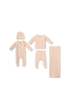 BabyCosy Organic Wear Babycosy Hastane Çıkışı Şeftali Bej BabyCosy Organic Wear Babycosy Hastane Çıkışı Şeftali Bej