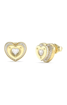 Guess Jgujube05551jwygtu Kalpli Kadın Küpe Altın Guess Jgujube05551jwygtu Kalpli Kadın Küpe Altın