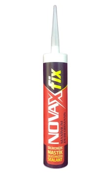 Novax Silikonize Mastik Gri 450gr Gri