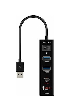 Büro Ev Ofis si İçin 4port 5gbps Type3.1 Gen1 Hub Büro Ev Ofis si İçin 4port 5gbps Type3.1 Gen1 Hub
