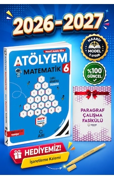 Arı Yayınları 6. Sınıf Matematik Atölyem 2027 Maarif Model Arı Yayınları 6. Sınıf Matematik Atölyem 2027 Maarif Model