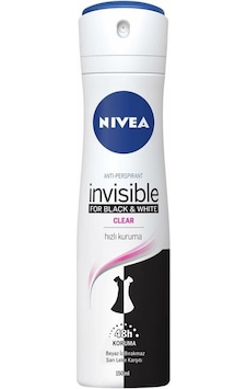 Nivea Deo Sprey 150 ML Invisible Clear Kadın Nivea Deo Sprey 150 ML Invisible Clear Kadın
