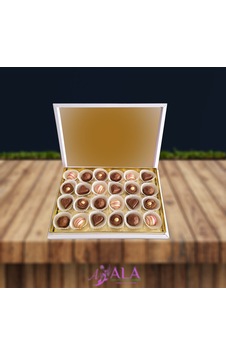 Ala Çikolata Fotoğraf Baskılı Hediyelik Çikolata Kutusu 48 Adet Madlen Chocolate 250 G Ala Çikolata Fotoğraf Baskılı Hediyelik Çikolata Kutusu 48 Adet Madlen Chocolate 250 G