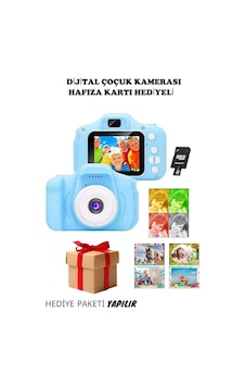 Mini Fotoğraf Makinesi Çocuk Için Eğitici Video Kamera 1080p Hd Ekran Digital Usb Şarjlı Lens Camera Mavi - 281612875 Mini Fotoğraf Makinesi Çocuk Için Eğitici Video Kamera 1080p Hd Ekran Digital Usb Şarjlı Lens Camera Mavi - 281612875