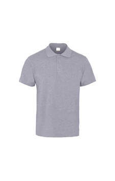 Kant Örme Kumaş Polo Yaka Kısa Kollu Tshirt Gri Çok Renkli Kant Örme Kumaş Polo Yaka Kısa Kollu Tshirt Gri Çok Renkli