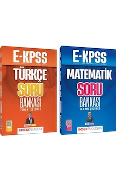 2026 İndeks Yayınları Ekpss Türkçe + Matematik Soru Bankası 2 Li Set Yayıncılık 2026 İndeks Yayınları Ekpss Türkçe + Matematik Soru Bankası 2 Li Set Yayıncılık