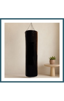 Bezos Boks Torbası 80x30 Cm Büyük - Zincirli Askılı, Kum Dolgulu Ob Bezos Boks Torbası 80x30 Cm Büyük - Zincirli Askılı, Kum Dolgulu Ob
