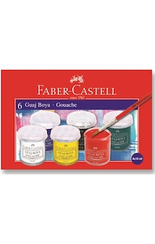 Faber Castell Guaj Boya 15 ML 6 Renk Faber Castell Guaj Boya 15 ML 6 Renk
