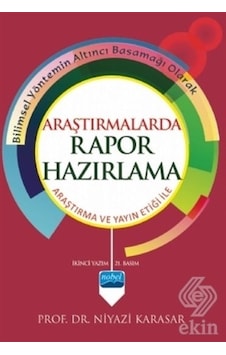 Araştırmalarda Rapor Hazırlama/Niyazi Karasar Araştırmalarda Rapor Hazırlama/Niyazi Karasar