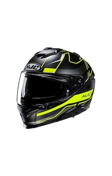 Hjc İ71 İorix MC3HSF Kapalı Motosiklet Kaskı Neon Sarı Siyah Hjc İ71 İorix MC3HSF Kapalı Motosiklet Kaskı Neon Sarı Siyah