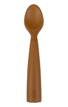 Oioi Nam Nam Silikon Mama Kaşığı - Woody Brown Kahverengi Oioi Nam Nam Silikon Mama Kaşığı - Woody Brown Kahverengi