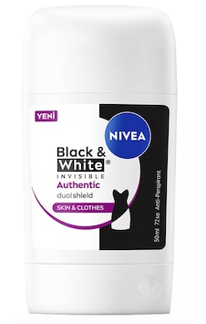 Nivea Black White Authentic Kadın Stick Deodorant 50 Ml Nivea Black White Authentic Kadın Stick Deodorant 50 Ml