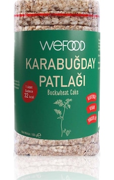 Wefood Glutensiz Karabuğday Patlağı 100 Gr.