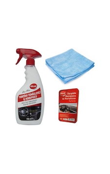 Gojo Torpido Parlatıcı 750 Ml + Mikrofiber Bez + Torpido Parlatıc