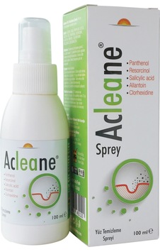 Acleane Yüz Temizleme Spreyi 100 ml