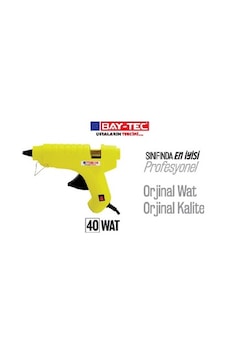 Bay-tec Mum Silikon Tabancası Kalın 40 Watt Bay-tec Mum Silikon Tabancası Kalın 40 Watt