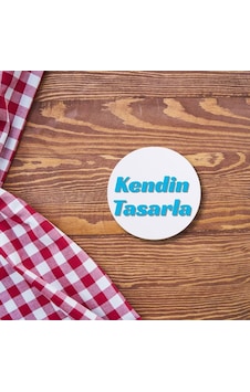 Kişiye Özel Tasarım Bardak Altlığı - Kendin Tasarla Fotoğraflı, Logolu Ve İsimli Yuvarlak İçecek Altlığı Çok Renkli Kişiye Özel Tasarım Bardak Altlığı - Kendin Tasarla Fotoğraflı, Logolu Ve İsimli Yuvarlak İçecek Altlığı Çok Renkli