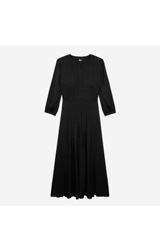 The Kooples Kadın V Yaka Truvakar Kol Siyah Elbise The Kooples Kadın V Yaka Truvakar Kol Siyah Elbise