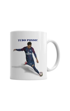 Neymar Jr Tudo Posso Kupa Bardak Porselen Karışık Neymar Jr Tudo Posso Kupa Bardak Porselen Karışık
