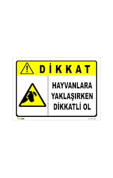 HAYVANLARA YAKLAŞIRKEN DİKKATLİ OL HAYVANLARA YAKLAŞIRKEN DİKKATLİ OL
