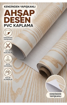 Deconitte Premium Kendinden Yapışkanlı Beyaz Ahşap-gold Damarlı Desen Mobilya Dolap Masa Tezgah Pvc Kaplama Folyosu 60x100cm Deconitte Premium Kendinden Yapışkanlı Beyaz Ahşap-gold Damarlı Desen Mobilya Dolap Masa Tezgah Pvc Kaplama Folyosu 60x100cm