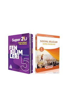 Örnek 5. Sınıf Süper İkili Fen Bilimleri Seti Ve Referans Sosyal Bilgiler Soru Bankası 2 Kitap Örnek 5. Sınıf Süper İkili Fen Bilimleri Seti Ve Referans Sosyal Bilgiler Soru Bankası 2 Kitap