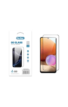 Galaxy A23 Uyumlu Go Des Og Glass Antistatik Temperli Cam Ekran Koruyucu Şeffaf