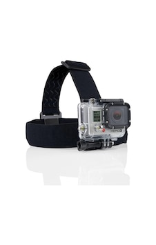 Oem Marka Gp04 Aksiyon Kameralar İçin Kafa Bandı Siyah