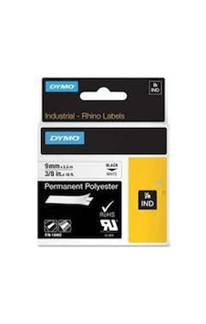 Dymo 1868737 Xtl Sabit Polyester Düz Yüzey 12 X 9 Beyaz-siyah Dymo 1868737 Xtl Sabit Polyester Düz Yüzey 12 X 9 Beyaz-siyah