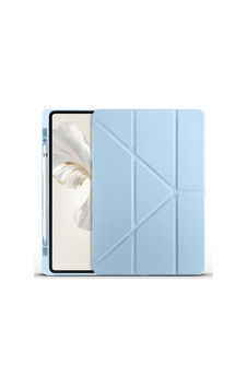 Aksesuarcim Pad 9 İle Uyumlu Kılıf Silikon Yumuşak Kalem Bölmeli Esnek 4 Farklı Stand Olabilen Tablet Kılıfı Mavi Sku: Zeusb0gjthrfdn Arka Kapak