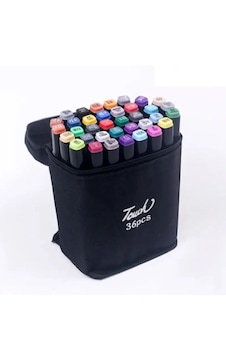 Touch Çift Taraflı Marker Kalem Seti 36 Renk Touch Çift Taraflı Marker Kalem Seti 36 Renk