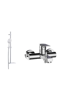 Creavit Sürgülü Duş Seti Takımı SH463+SR2510
