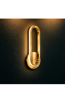 Luis Şarjlı Modern Led Duvar Apliği Günışığı Taşınabilir Usb Gold Luis Şarjlı Modern Led Duvar Apliği Günışığı Taşınabilir Usb Gold