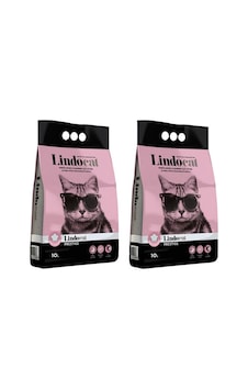 Lindocat Bebek Pudralı İnce Taneli Topaklaşan Kedi Kumu 2 x 10 L Lindocat Bebek Pudralı İnce Taneli Topaklaşan Kedi Kumu 2 x 10 L