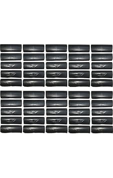 J-250 Jumbo Boy Çöp Poşeti 80x110Cm 90Lt 10lu Rulo 50 Paket Siyah