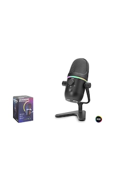 Profesyonel Çift Modlu Gaming Rgb Mikrofon 192 Khz / 24 Bit Type-c - Siyah Me5 Profesyonel Çift Modlu Gaming Rgb Mikrofon 192 Khz / 24 Bit Type-c - Siyah Me5