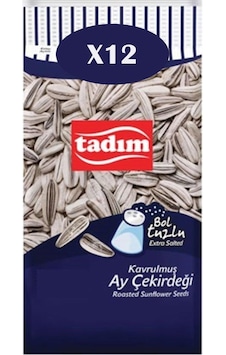 Tadım Bol Tuzlu Ayçekirdeği 12 x 180 G Tadım Bol Tuzlu Ayçekirdeği 12 x 180 G