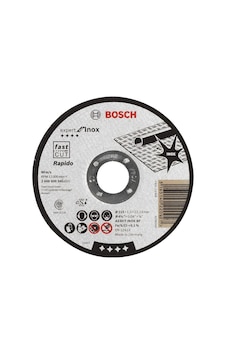 Bosch Expert For Inox Rapido 115x1.0 mm Düz Kesme Diski Bosch Expert For Inox Rapido 115x1.0 mm Düz Kesme Diski